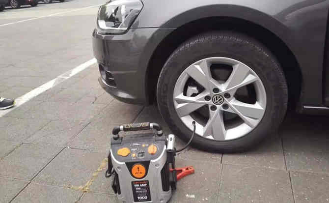 庆安汽车搭电案例