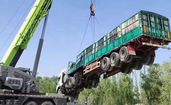 庆安道路脱困救援案例